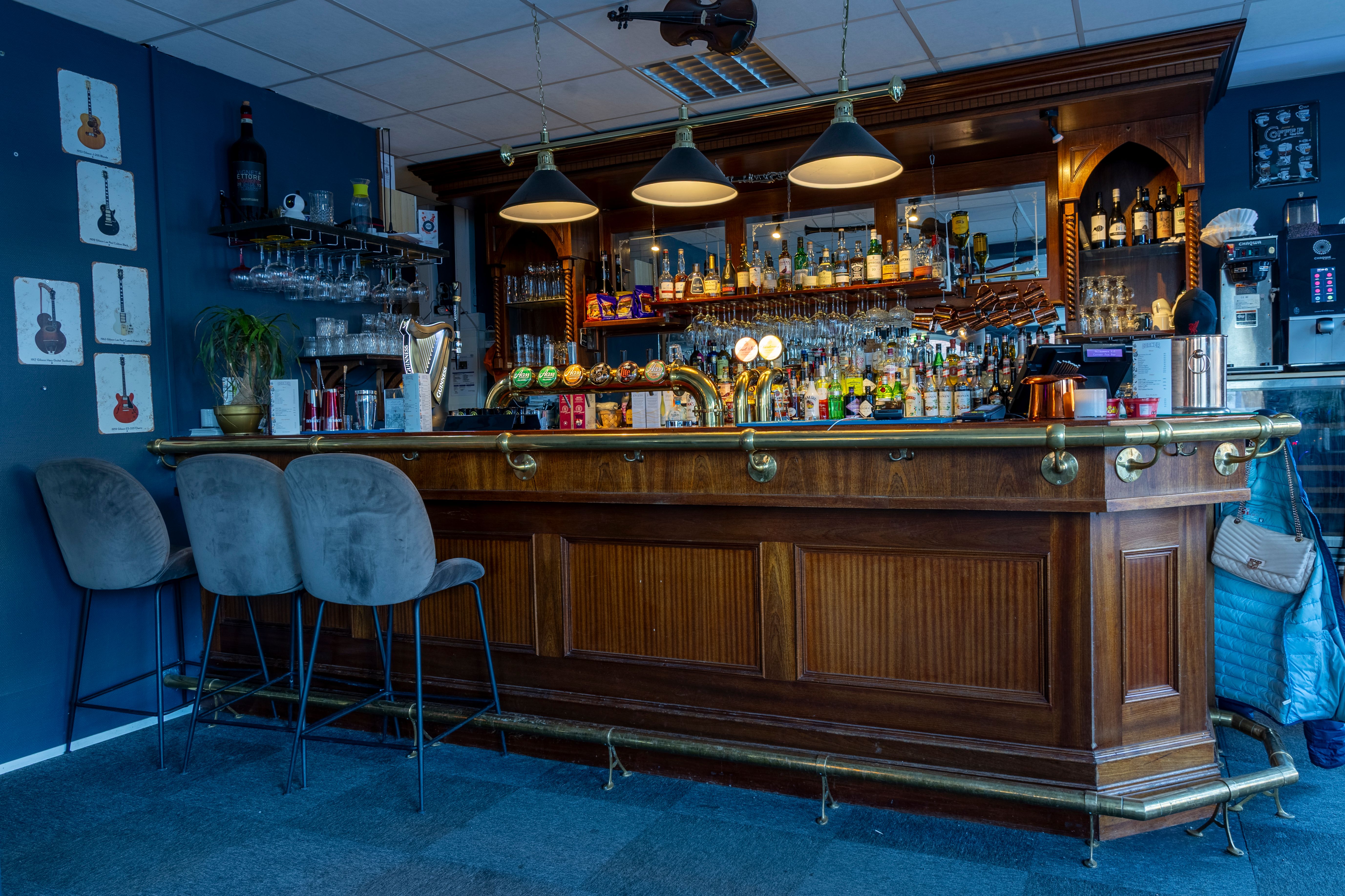 Corner Bar Interior
