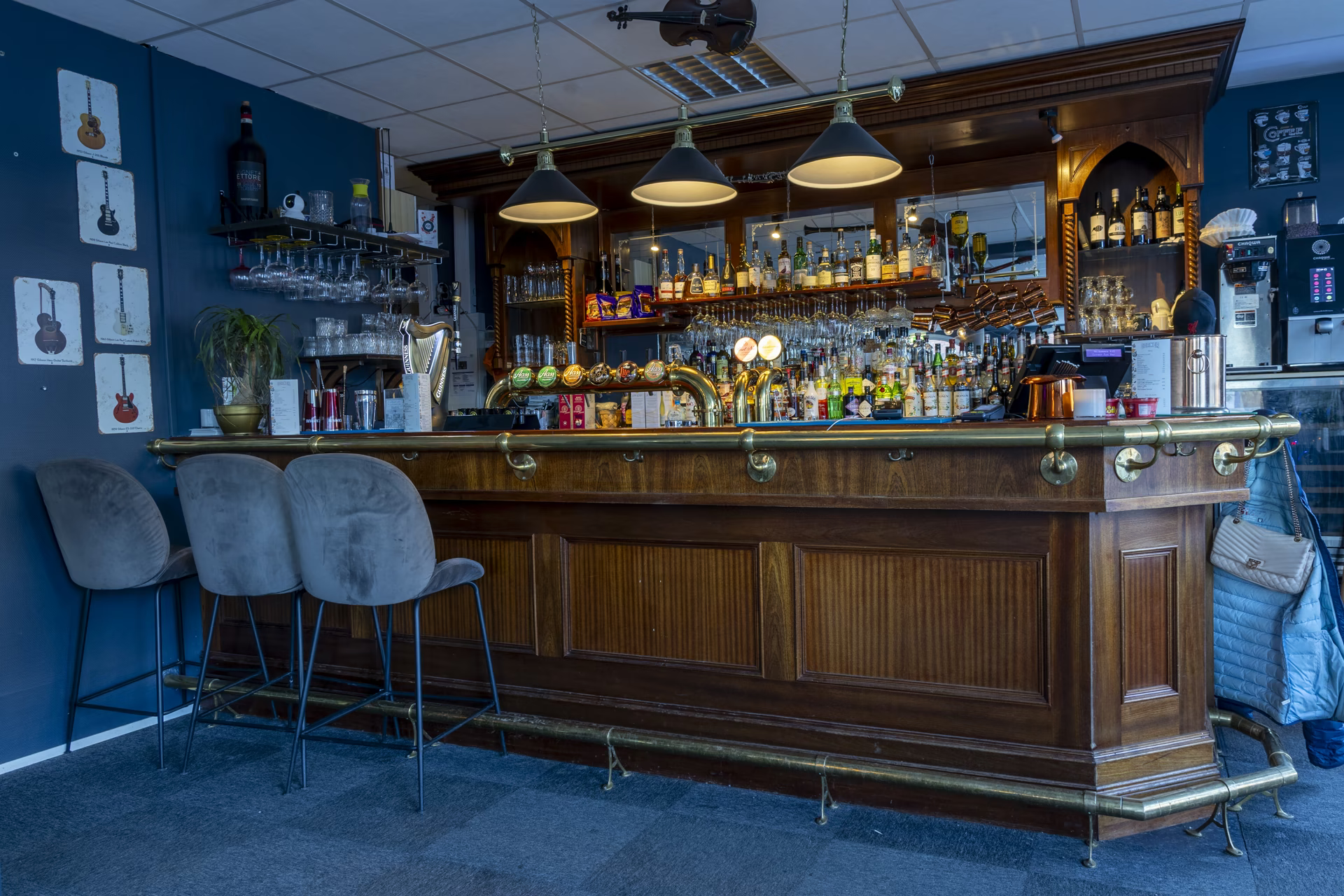 Corner Bar Interior
